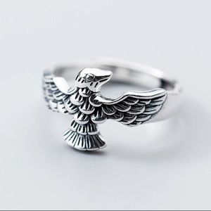 Beautiful Eagle 925 Sterling Silver Ring
